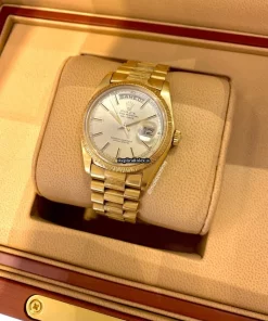 Defect Replica Rolex Day-date 36 1807 Automatic Movement 36mm Yellow Gold Case Mens/unisex Watch