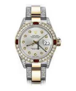 Discount Replicas Rolex Lady-datejust 68273 Automatic Movement 31mm Gold/steel Case Womens Watch