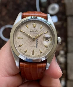 Lovely Replica Rolex Oyster Precision 6494 Caliber 1210 Manual Winding Movement 34mm Steel Case Mens/unisex Watch