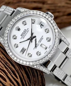 Awesome Fake Rolex Datejust 16030 Automatic Movement 36mm Steel Case Mens/unisex Watch