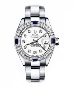 Amazing Copies Rolex Oyster Perpetual Lady Date 69160 Automatic Movement 26mm Steel Case Womens Watch