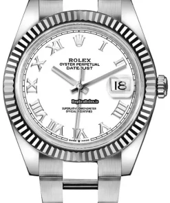 High Quality Fake Rolex Datejust 126334-whtro Caliber 3235 Automatic Movement 41mm Steel Case Mens/unisex Watch