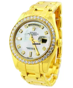 Superior Replica Rolex Day-date 18948 Automatic Movement 39mm Yellow Gold Case Mens/unisex Watch