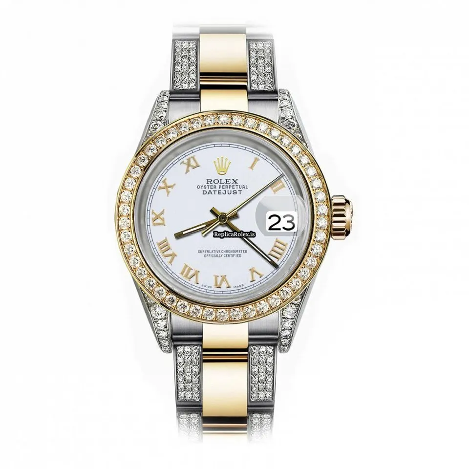 Wholesale Replica Rolex Datejust 16013 Automatic Movement 36mm Gold/steel Case Mens/unisex Watch