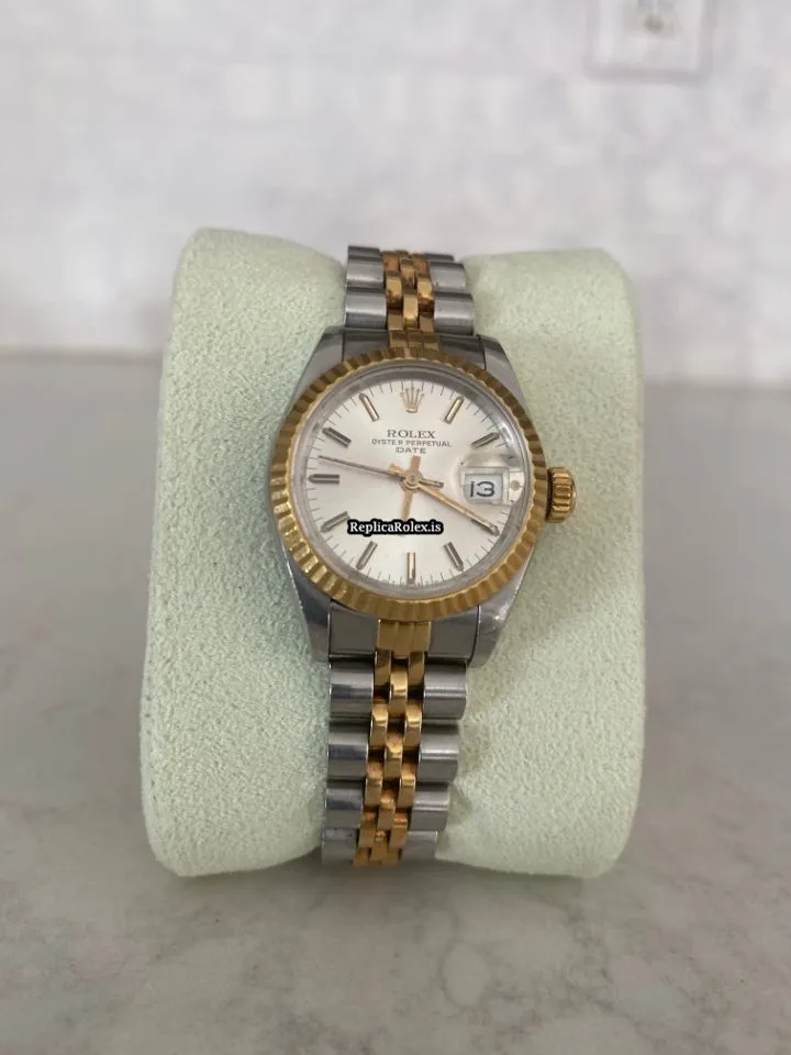 Nice Replica Rolex Lady-datejust 69173 Automatic Automatic Movement 26mm Gold/steel Case Womens Watch