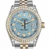 Luxury Replica Rolex Lady-datejust 68274 Automatic Movement 31mm Gold/steel Case Womens Watch