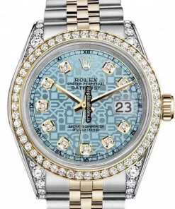 Luxury Replica Rolex Lady-datejust 68274 Automatic Movement 31mm Gold/steel Case Womens Watch