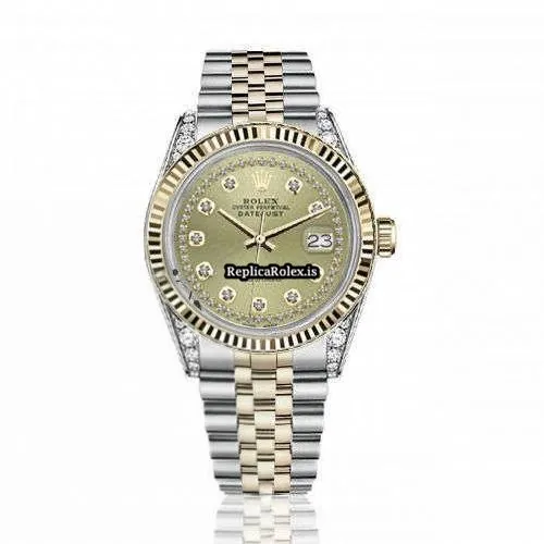 Cool Replica Rolex Datejust 16013 Automatic Movement 36mm Gold/steel Case Mens/unisex Watch
