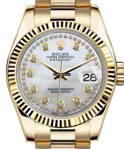 Nice Replica Rolex Datejust 68278 Automatic Movement Womens Watch