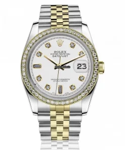 Amazing Fake Rolex Datejust 16013 Automatic Movement 36mm Gold/steel Case Mens/unisex Watch