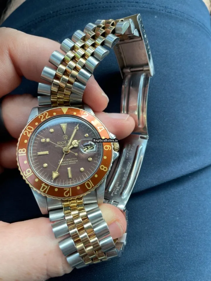 Ideal Replica Rolex Gmt-master 1675 Automatic Movement Mens/unisex Watch - Image 3