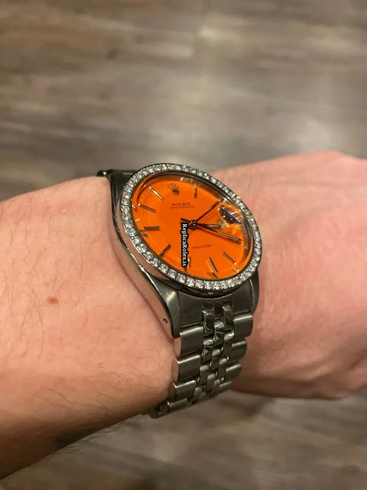 Awesome Replica Rolex Oyster Precision 6694 Caliber 1225 Manual Winding Movement 34x40mm Steel Case Mens/unisex Watch - Image 10