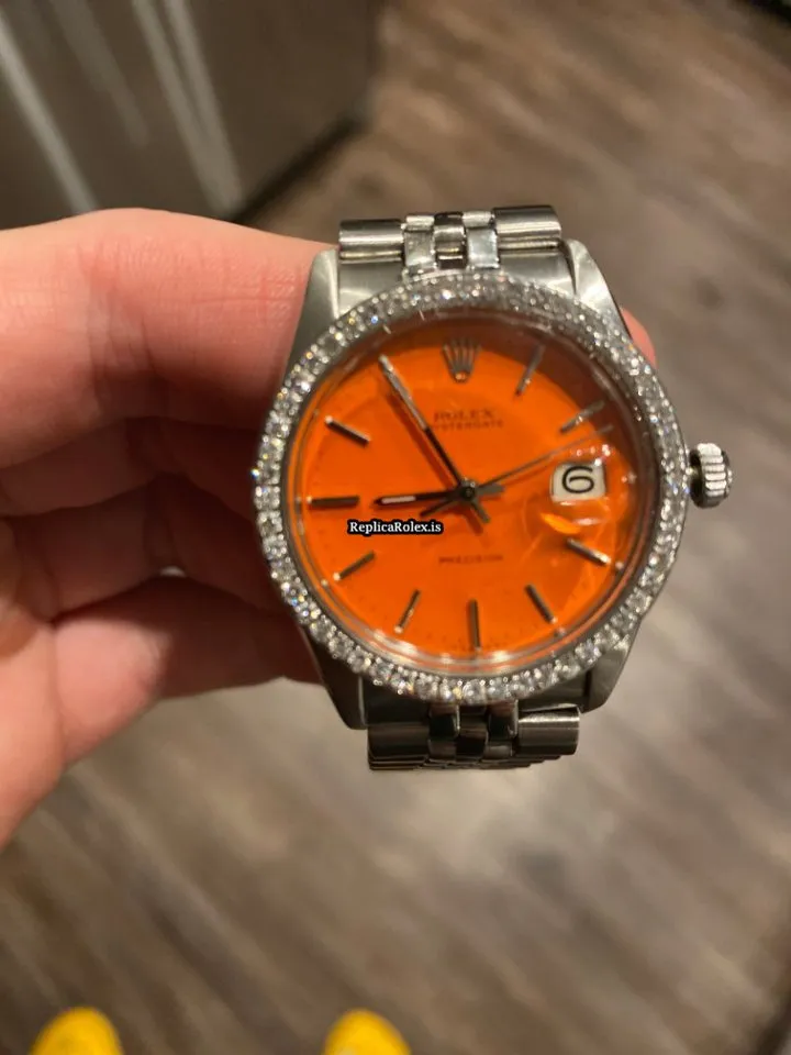 Awesome Replica Rolex Oyster Precision 6694 Caliber 1225 Manual Winding Movement 34x40mm Steel Case Mens/unisex Watch - Image 11