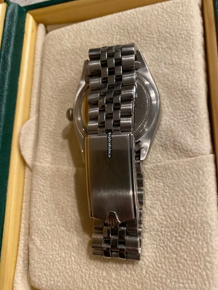 Awesome Replica Rolex Oyster Precision 6694 Caliber 1225 Manual Winding Movement 34x40mm Steel Case Mens/unisex Watch - Image 6