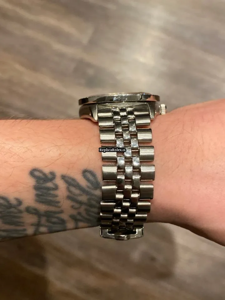 Awesome Replica Rolex Oyster Precision 6694 Caliber 1225 Manual Winding Movement 34x40mm Steel Case Mens/unisex Watch - Image 8