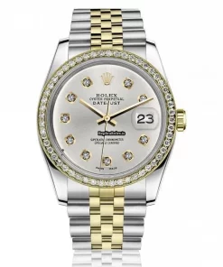 Superior Fake Rolex Datejust 16013 Automatic Movement 36mm Gold/steel Case Mens/unisex Watch