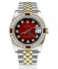 Cool Fake Rolex Datejust 16013 Automatic Movement 36mm Gold/steel Case Mens/unisex Watch