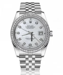 High-end Fake Rolex Datejust 16030 Automatic Movement 36mm Steel Case Mens/unisex Watch