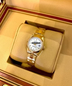Marvellous Replica Rolex Datejust 69168 Automatic Movement 26mm Yellow Gold Case Womens Watch