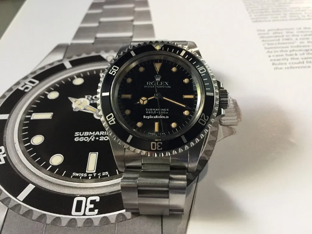 Unique Fakes Rolex Submariner (no Date) 5513 Caliber 1520 Automatic Movement 40mm Steel Case Mens/unisex Watch