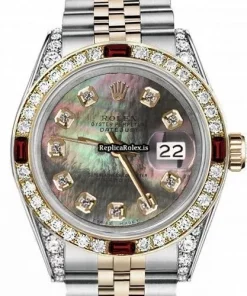 Excellent Replica Rolex Datejust 16233 Automatic Movement 36mm Gold/steel Case Mens/unisex Watch