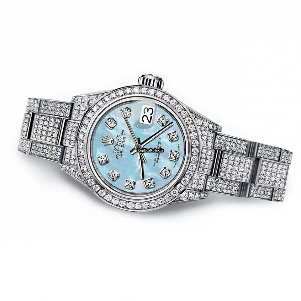 Ideal Replica Rolex Lady-datejust 68274 Automatic Movement 31mm Steel Case Womens Watch - Image 2