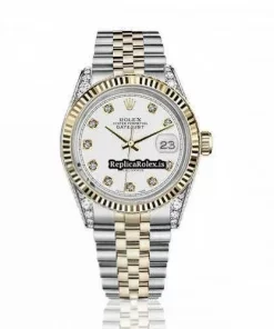 Wholesale Replica Rolex Datejust 16013 Automatic Movement 36mm Gold/steel Case Mens/unisex Watch