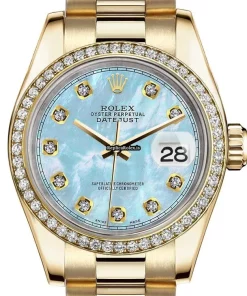 Superior Copies Rolex Datejust 68278 Automatic Movement Womens Watch