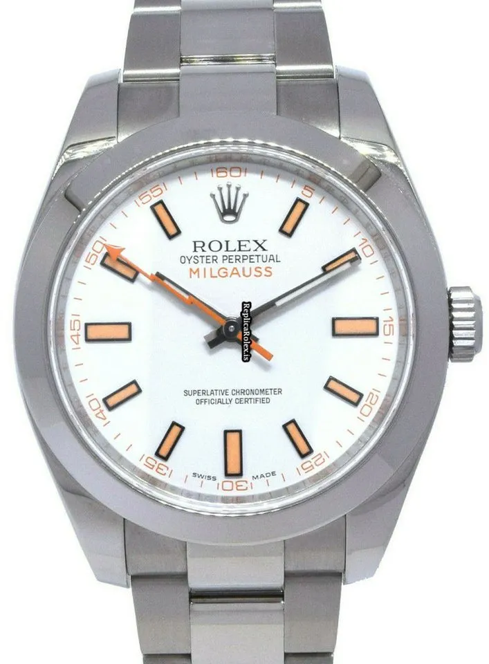 Attractive Imitation Rolex Milgauss 116400 Automatic Movement 40mm Steel Case Mens/unisex Watch