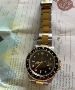 Defect Replica Rolex Gmt-master II 126711chnr Caliber 3285 Automatic Movement 40mm Gold/steel Case Mens/unisex Watch