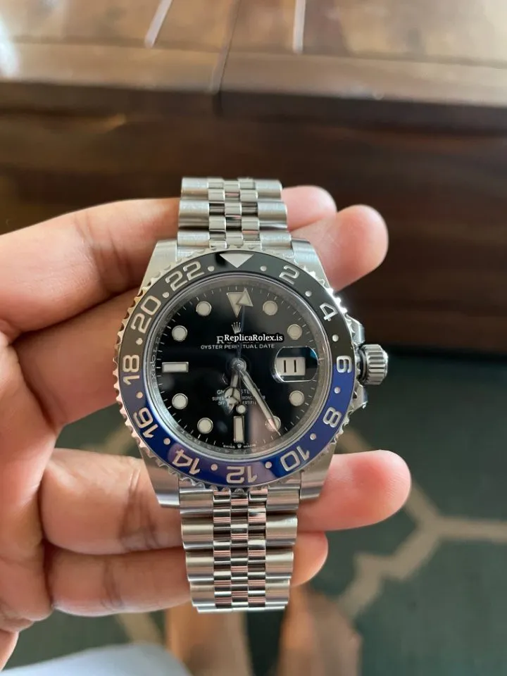 Amazing Fake Rolex Gmt-master II 116710blnr Caliber 3186 Automatic Movement 40mm Steel Case Mens/unisex Watch - Image 3