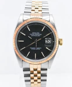 Marvellous Fake Rolex Datejust 1601 Caliber 1570 Automatic Movement 36mm Gold/steel Case Mens/unisex Watch