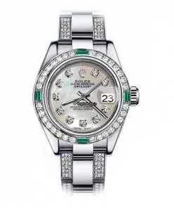 Affordable Imitation Rolex Oyster Perpetual Lady Date 69160 Automatic Movement 26mm Steel Case Womens Watch