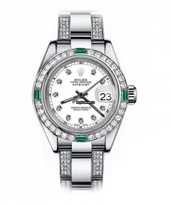 Durable Replica Rolex Oyster Perpetual Lady Date 69160 Automatic Movement 26mm Steel Case Womens Watch