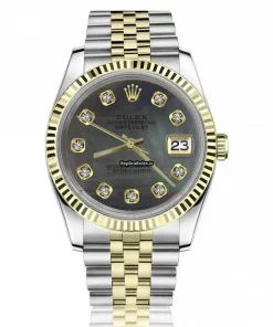 Affordable Fake Rolex Lady-datejust 68274 Automatic Movement 31mm Gold/steel Case Womens Watch