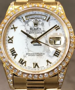 Fabulous Replica Rolex Day-date 18338 Automatic Movement Mens/unisex Watch