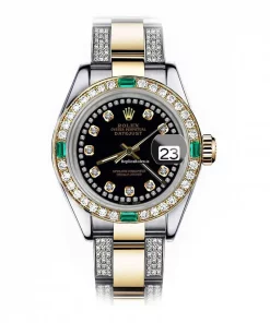 Defect Fake Rolex Datejust II 16013 Automatic Movement 36mm Gold/steel Case Mens/unisex Watch