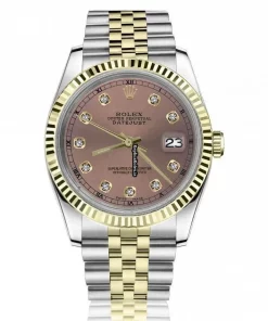 Ideal Fakes Rolex Lady-datejust 68274 Automatic Movement 31mm Gold/steel Case Womens Watch