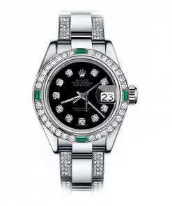 Discount Fake Rolex Oyster Perpetual Lady Date 69160 Automatic Movement 26mm Steel Case Womens Watch