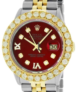 Aaa Replica Rolex Datejust 16013 Caliber 3035 Automatic Movement 36mm Gold/steel Case Mens/unisex Watch