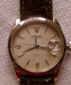 Affordable Replica Rolex Oyster Precision 6294 Caliber 6694 Manual Winding Movement 33mm Steel Case Mens/unisex Watch