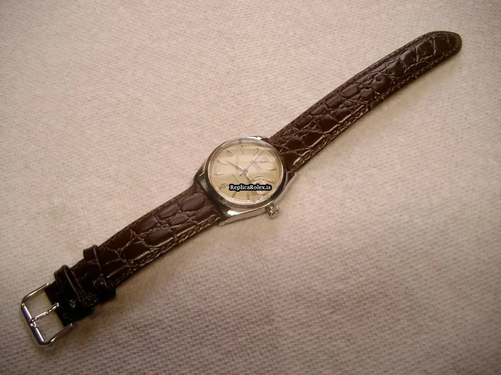 Affordable Replica Rolex Oyster Precision 6294 Caliber 6694 Manual Winding Movement 33mm Steel Case Mens/unisex Watch - Image 2