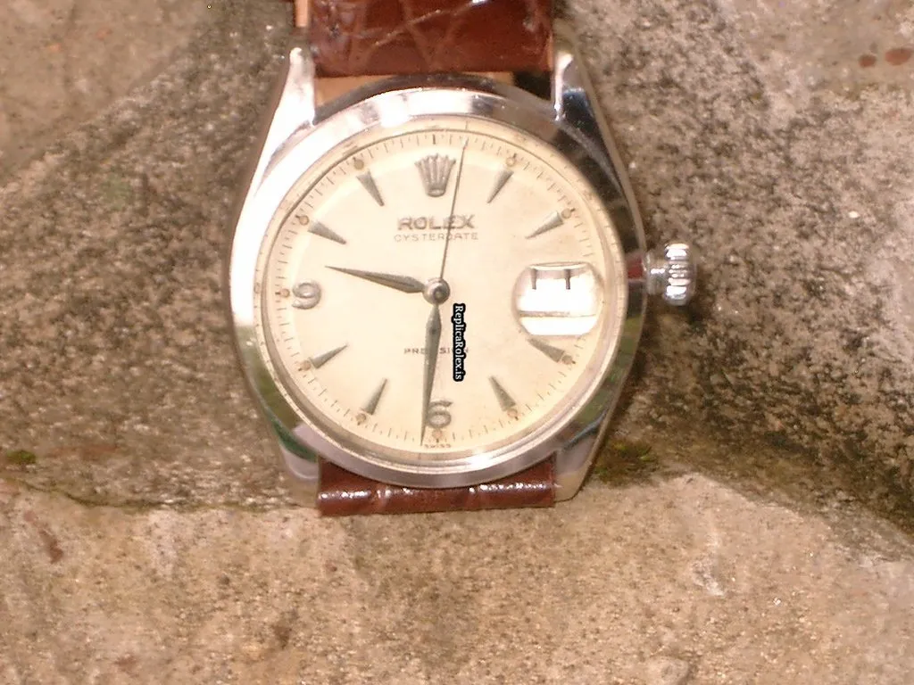 Affordable Replica Rolex Oyster Precision 6294 Caliber 6694 Manual Winding Movement 33mm Steel Case Mens/unisex Watch - Image 6