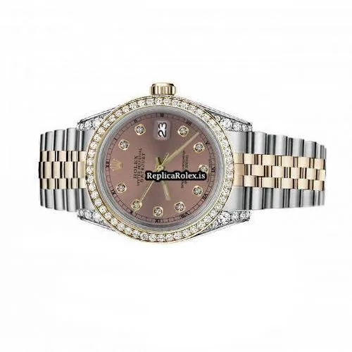 Exquisite Replica Rolex Datejust 16013 Automatic Movement 36mm Gold/steel Case Mens/unisex Watch - Image 2