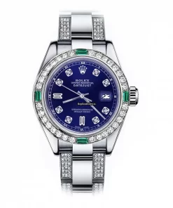 Exquisite Replica Rolex Oyster Perpetual Lady Date 69160 Automatic Movement 26mm Steel Case Womens Watch