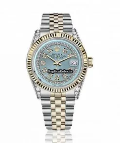 Swiss Fakes Rolex Datejust 16013 Automatic Movement 36mm Gold/steel Case Mens/unisex Watch
