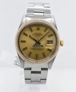 Ideal Fake Rolex Oyster Perpetual Date 15053 Caliber 3035 Automatic Movement 34mm Steel Case Mens/unisex Watch