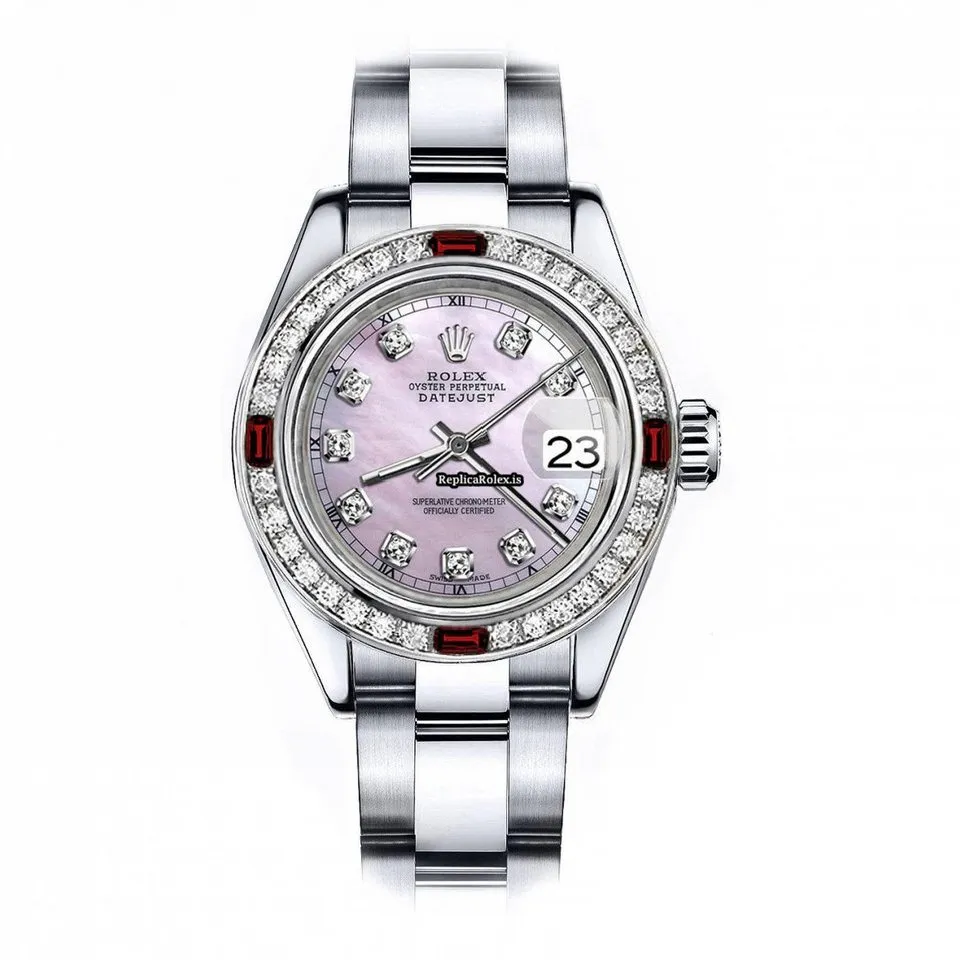 Quality Replica Rolex Oyster Perpetual Lady Date 69160 Automatic Movement 26mm Steel Case Womens Watch