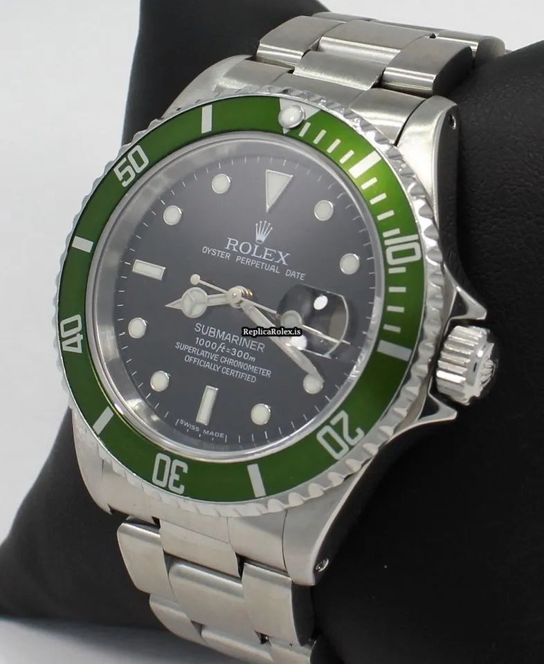 Reliable Replicas Rolex Submariner Date 16610 Automatic Movement 40mm Steel Case Mens/unisex Watch - Image 4