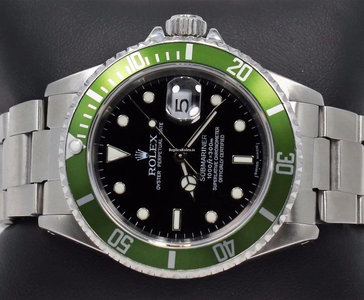 Reliable Replicas Rolex Submariner Date 16610 Automatic Movement 40mm Steel Case Mens/unisex Watch - Image 5